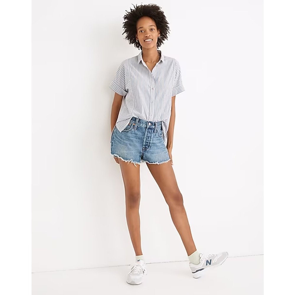 Madewell Blue Jean Shorts